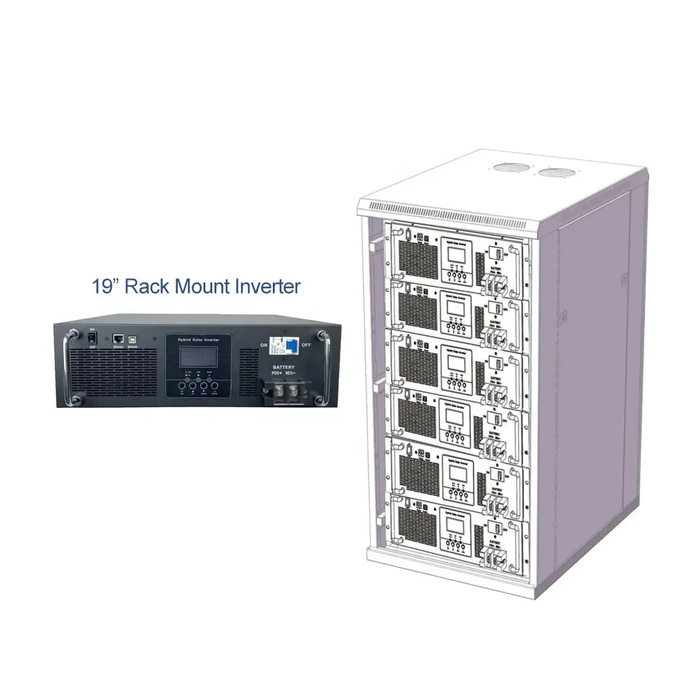 Рак монтиран хибриден слънчев инвертор